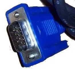 Kabel VGA & Kabel zasilający PC