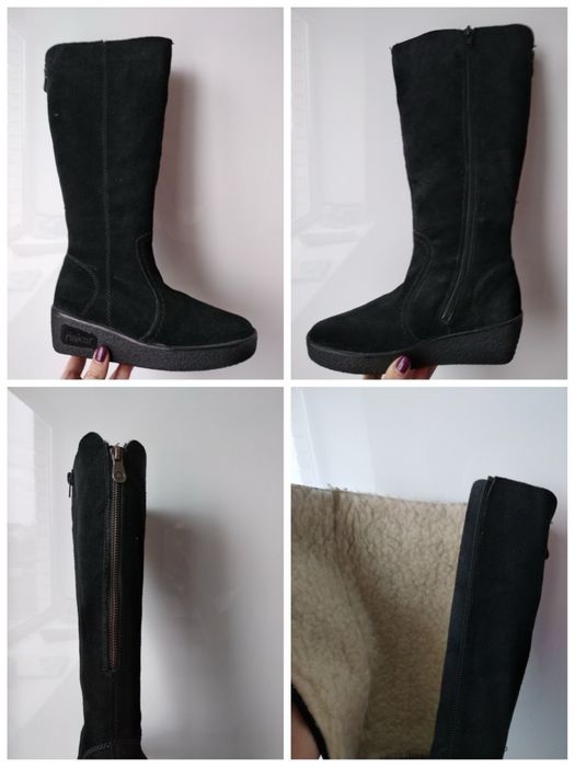 Sale! Сапожки черевики Rieker Remonte натур шкіра осінь зима