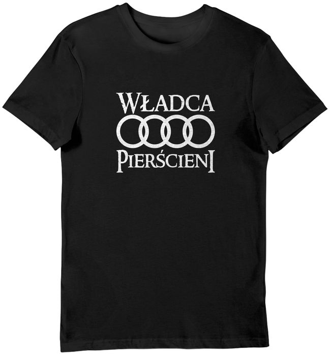 Koszulka władca pierścieni audi czarna 3XL