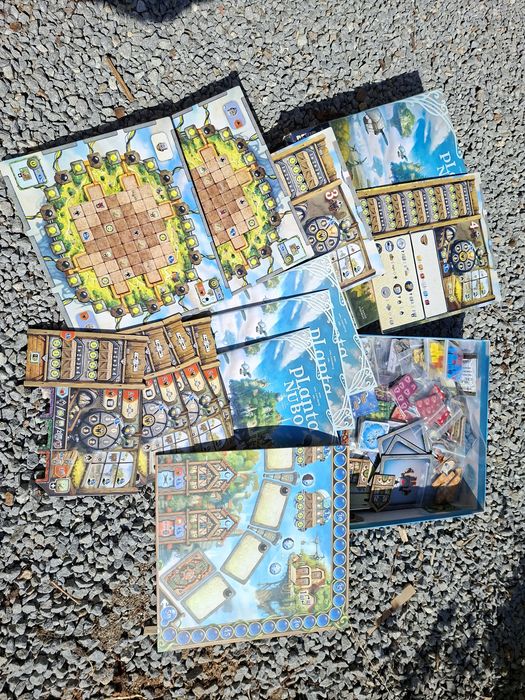Jogo de tabuleiro Planta Nubo