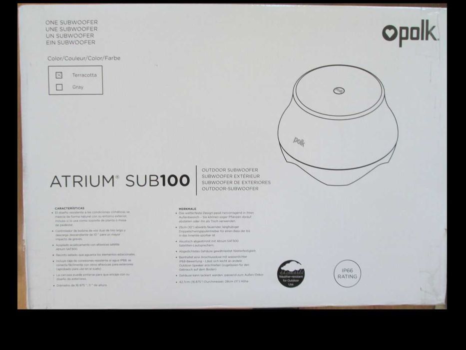 Subwoofer POLK AUDIO Atrium Sub 100