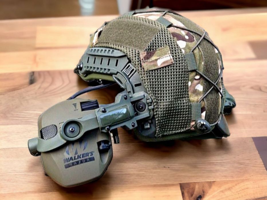 Комплект! Наушники Walker's Razor Slim +крепление чебурашки Валкерс