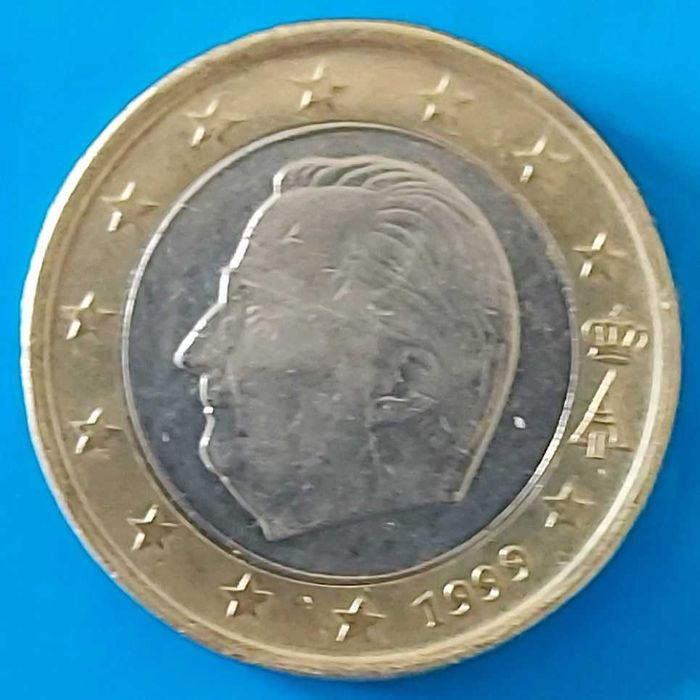 1 Euro de 1999 da Bélgica, Alberto II