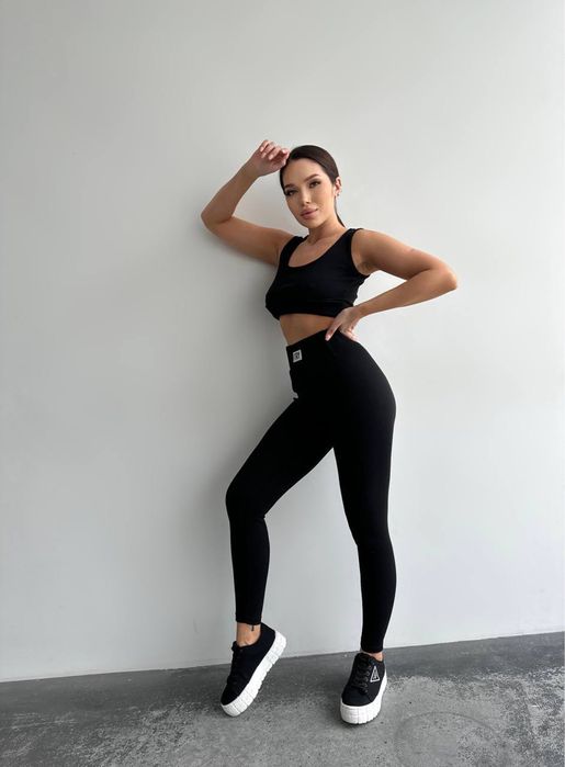 Спортивний комплект лосини + топ /костюм для зала /костюм на кожен день