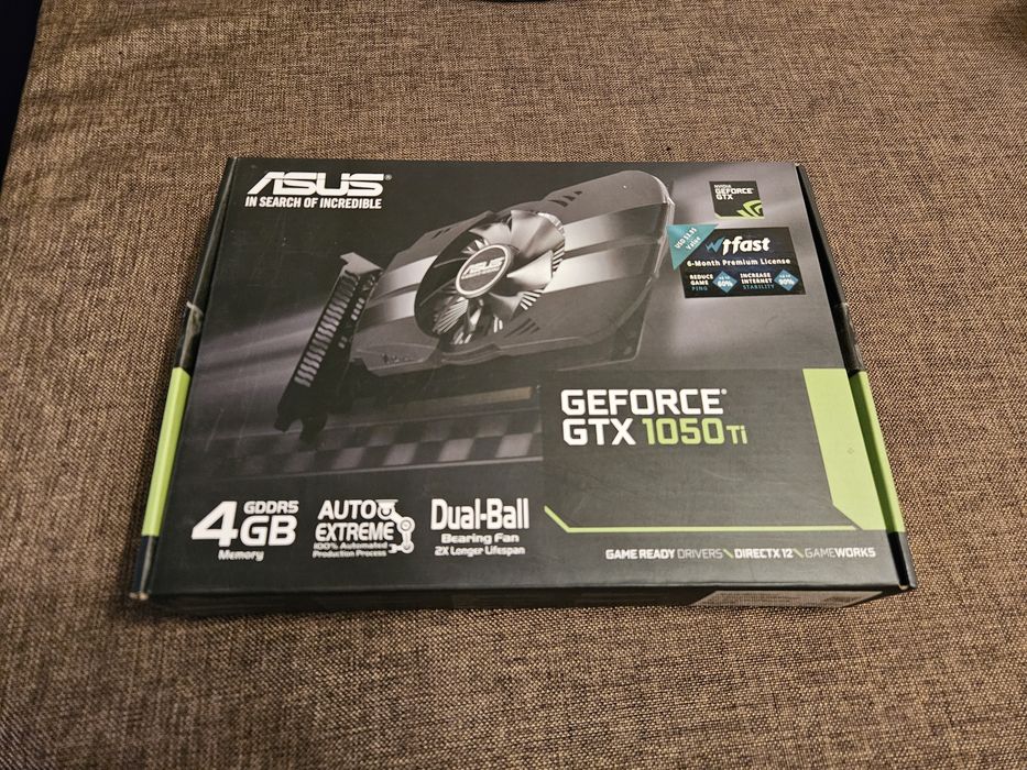 Karta graficzna ASUS GeForce GTX 1050 Ti Phoenix 4GB GDDR5