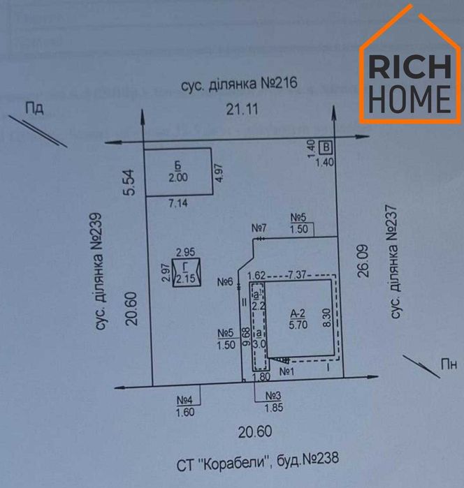 Продажа частного дома • 113 м² • 5 соток • Ракетная Роща — 2-я улица от реки • #146943