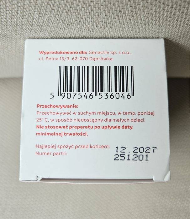 Genactiv Colostrum kapsułki