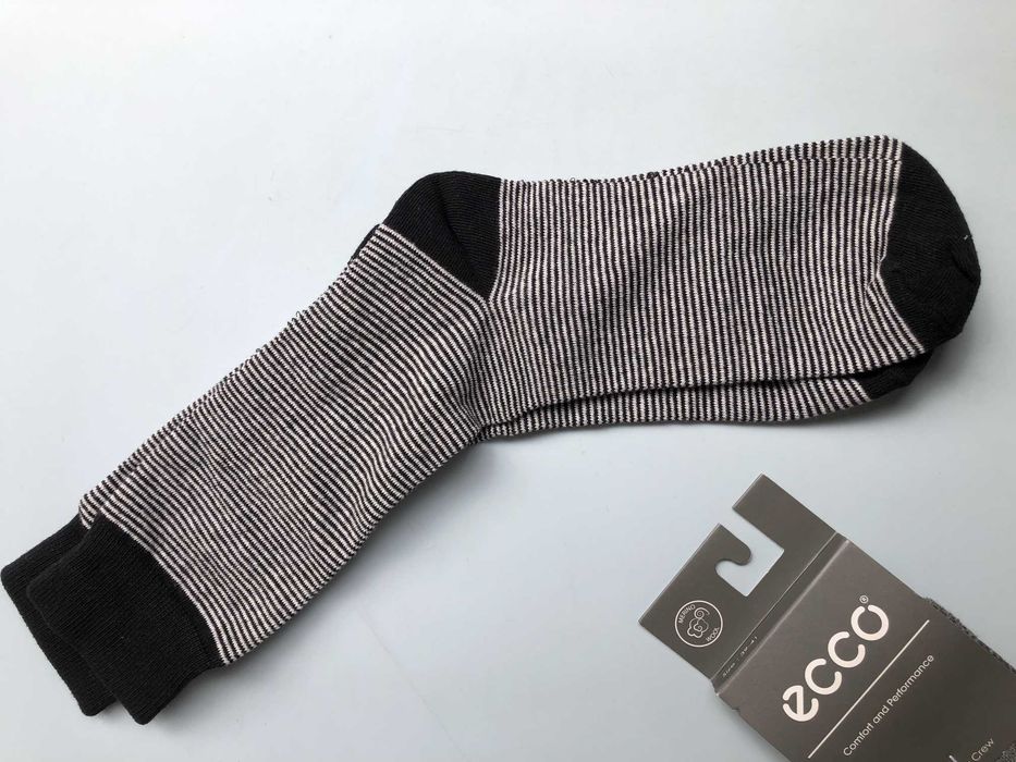 Skarpety ECCO EVERYDAY CREW SOCK r.39-41 Nowe Wełna Merino 42-47 szare
