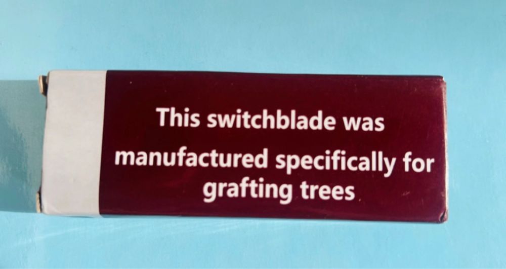 Nóz ogrodniczy do szczepienia