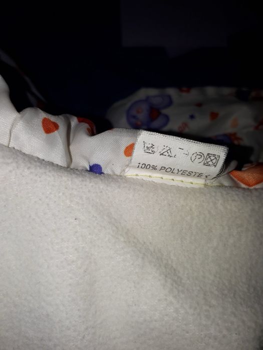 Дитяча куртка жовта в горошок