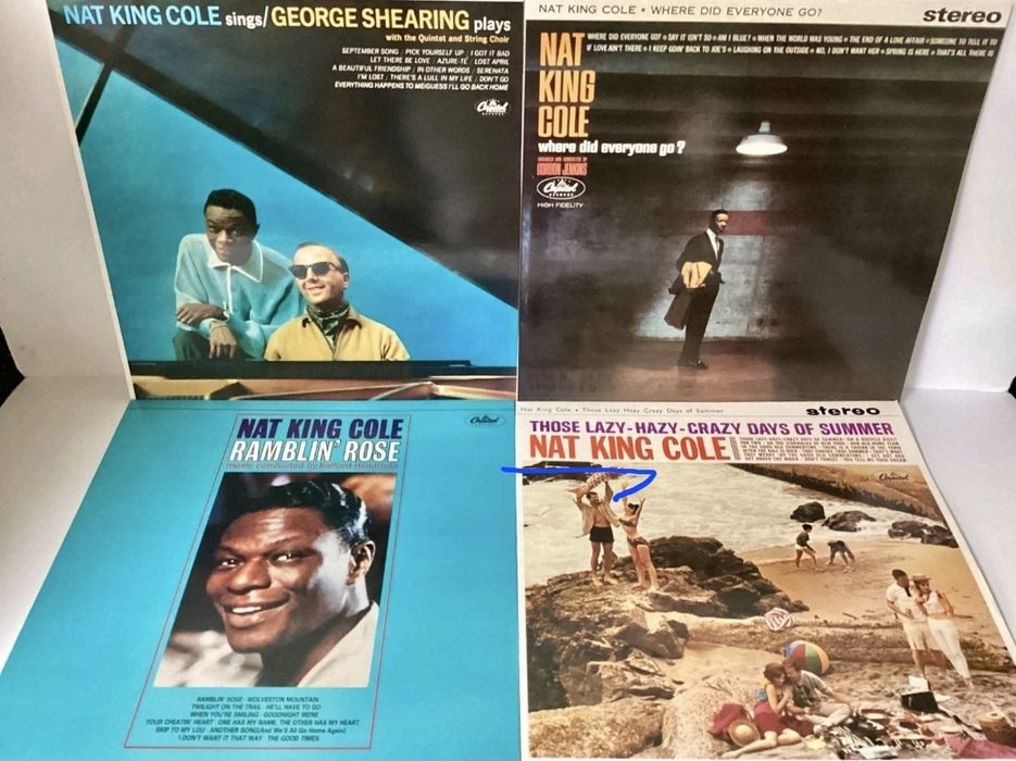 Nat King Cole vinyl box set "THE CAPITOL YEA