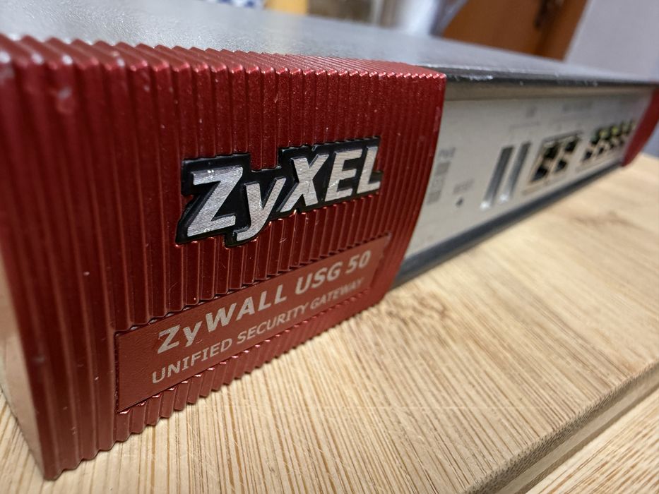 ZyXEL ZyWALL USG 50 | Firewall VPN | Gigabit | Bez zasilacza