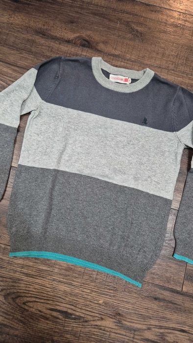 sweter nr 2 paski cool club smyk rozmiar 122 chłopiec 06 K1