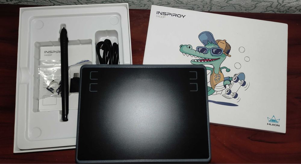 Графічний планшет Huion Inspiroy H430P