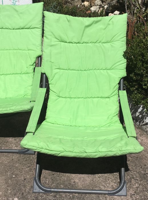 Conjunto de 2 cadeiras de jardim