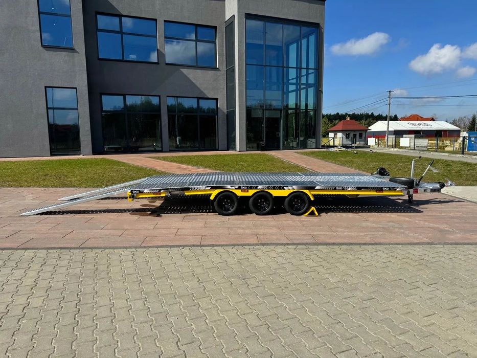 TA-NO SCORPIO  Przyczepa 3,5t z najazdami SCORPIO 60 PREMIUM