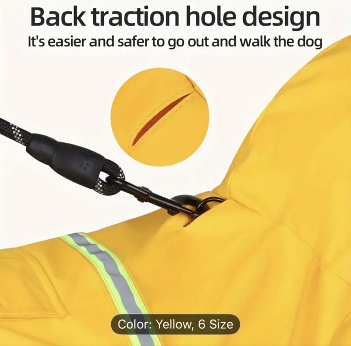 Capa chuva para cão