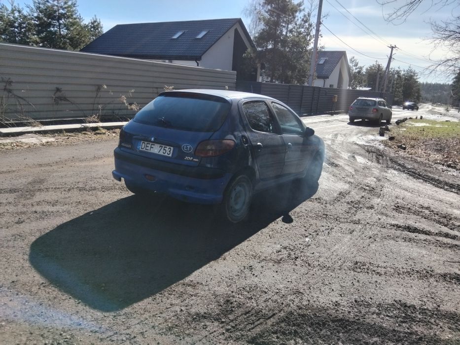 Peugeot 206 2.0 HDI на повному ходу!