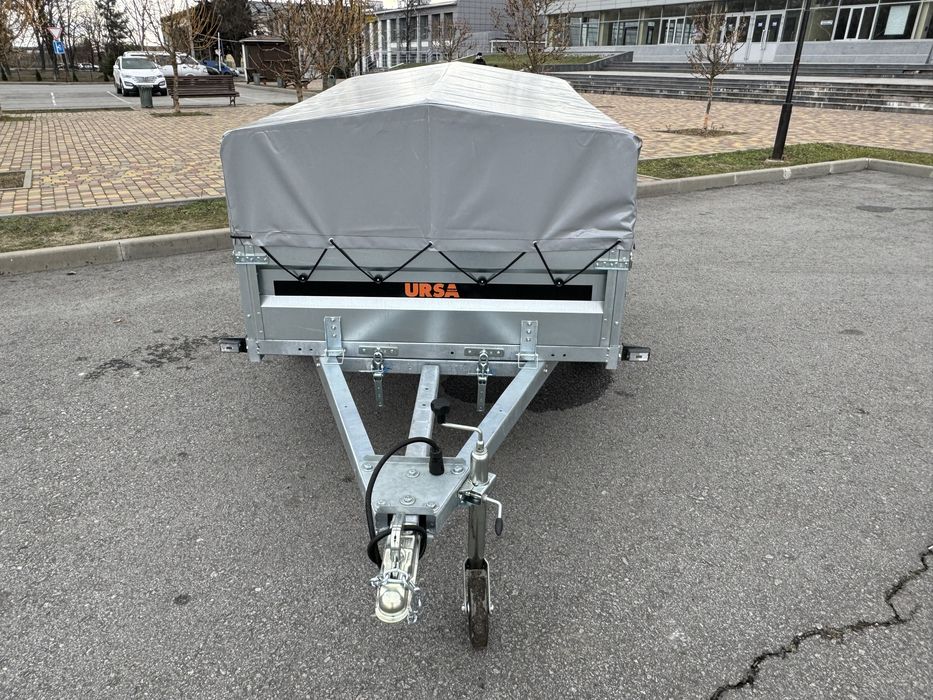 Причіп від заводу, здоровань 2х1.25 бортовий, оцинкований, посилений