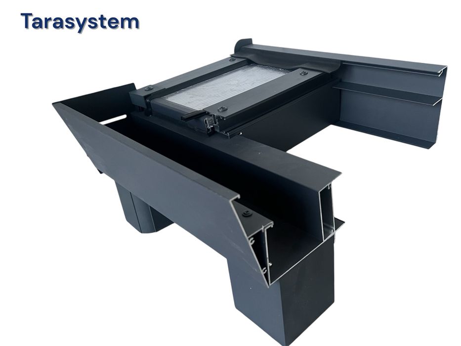 Tarasy konstrukcja aluminiowa Tarasystem zabudowa poliwęglan Premium