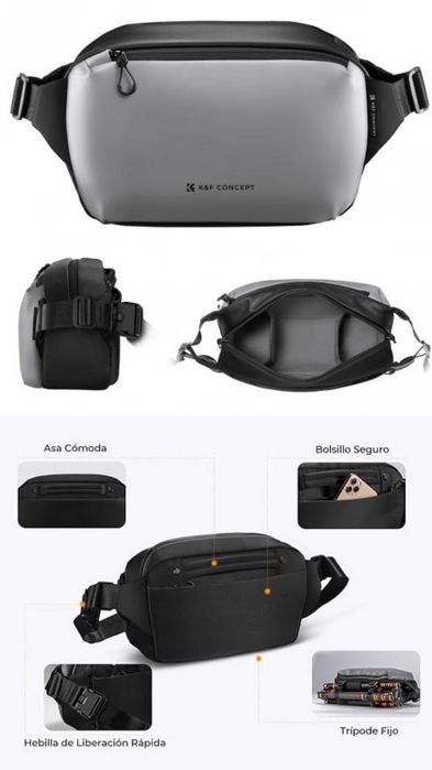 K&F Concept Alpha Shoulder Sling Bag 10L *NOVO/EMBALADO