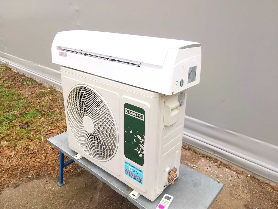 Инверторный кондиционер на 75 м² для ОБОГРЕВА зимой! Leberg 24 Монтаж!