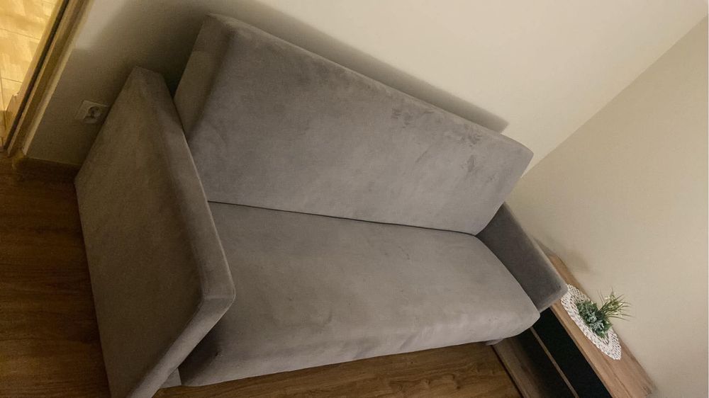 Kanapa Sofa jak nowa Funkcja spania pojemnik