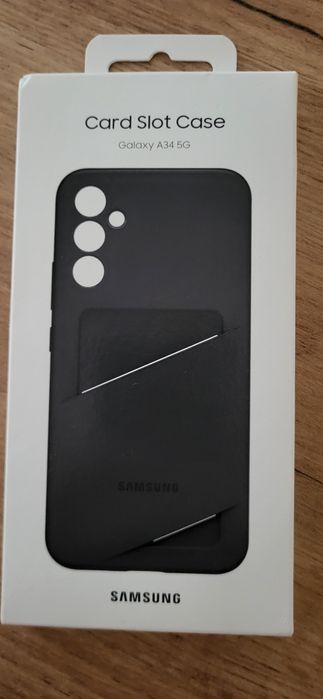 Etui Samsung Card Slot Case Black do Galaxy A34 5G (EF-OA346TBEGWW)