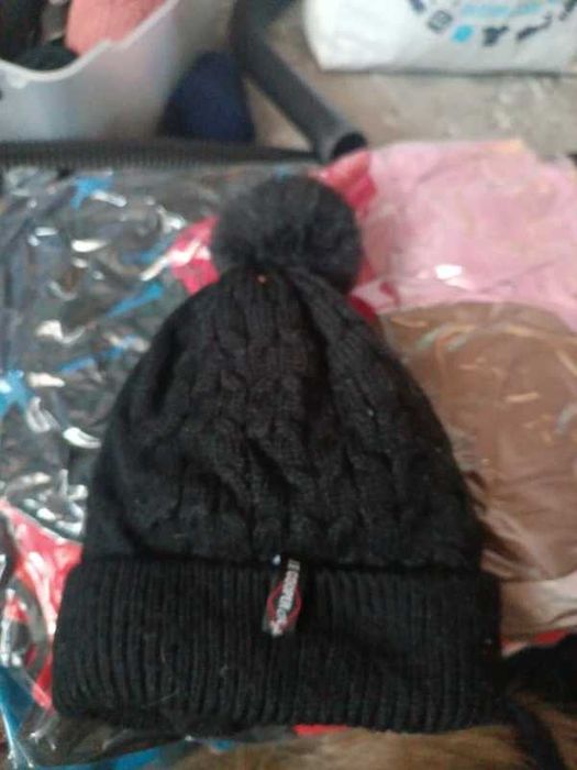 Czapka czarna Lee Cooper