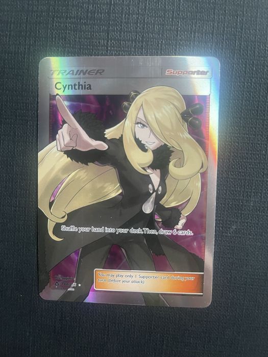 Pokemon card Cynthia