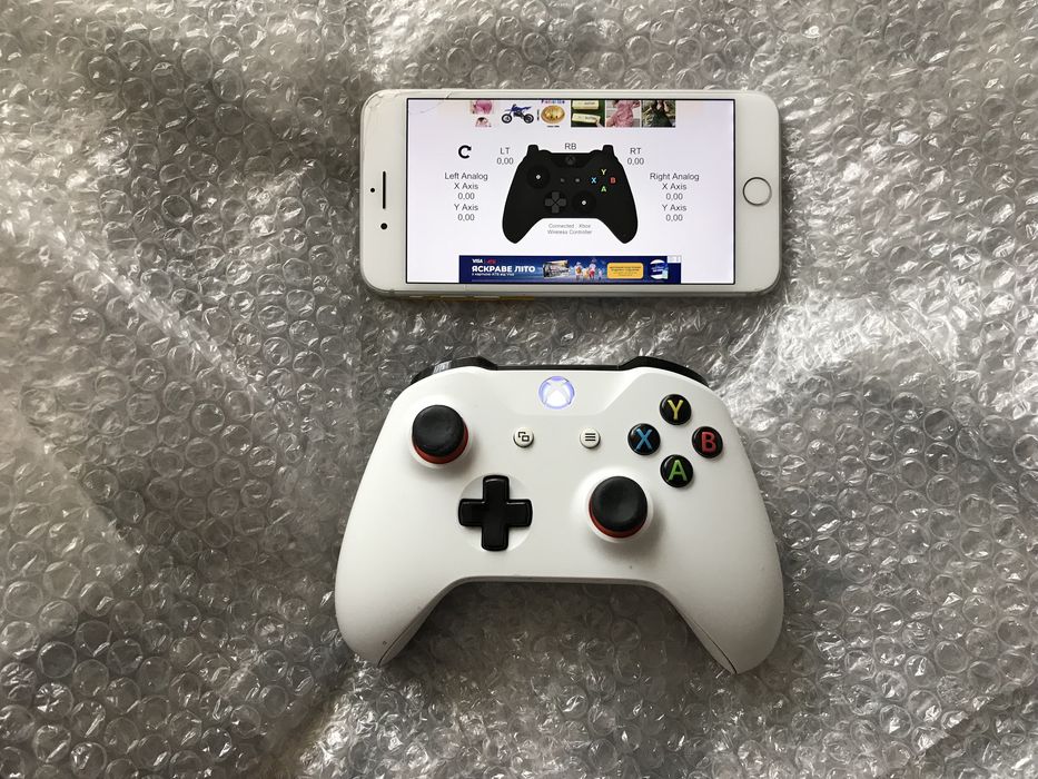 Игровая приставка Xbox One S и геймпад на запчасти или ремонт