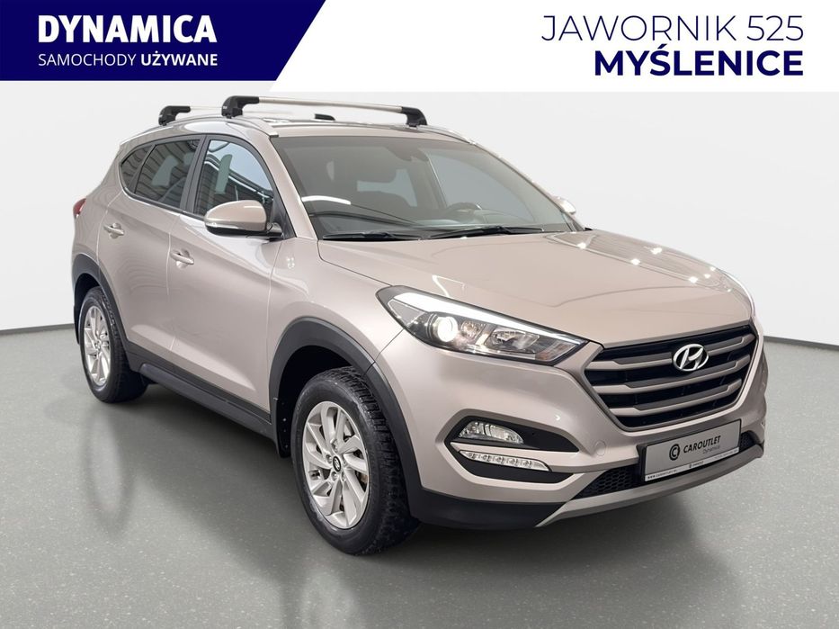 Hyundai Tucson 1.6GDI 132KM M6 2017 r., salon PL, HAK bagażnik dachowy