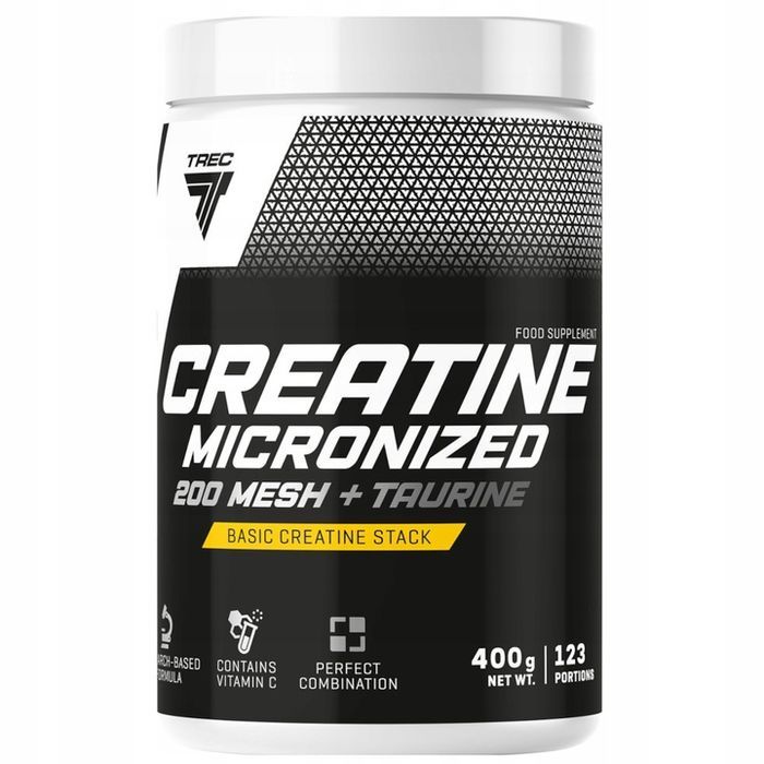 trec creatine micronized 200 mesh + taurine 400g !