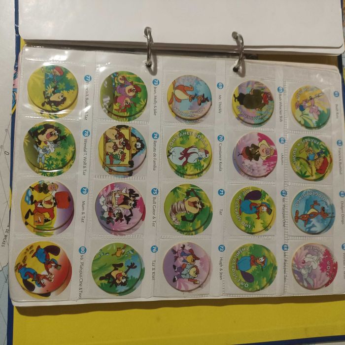 Caderneta Oficial Matu Tazos Matutano Anos 90 com 11 faltas