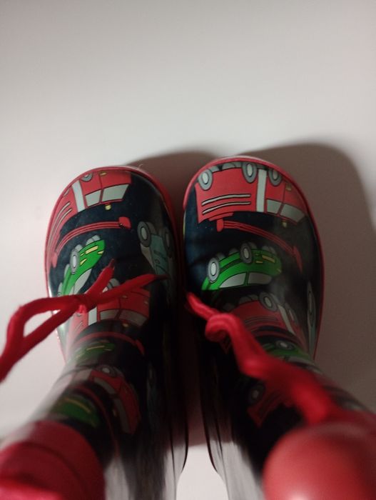 Buty dziecięce, gumowe, kalosze