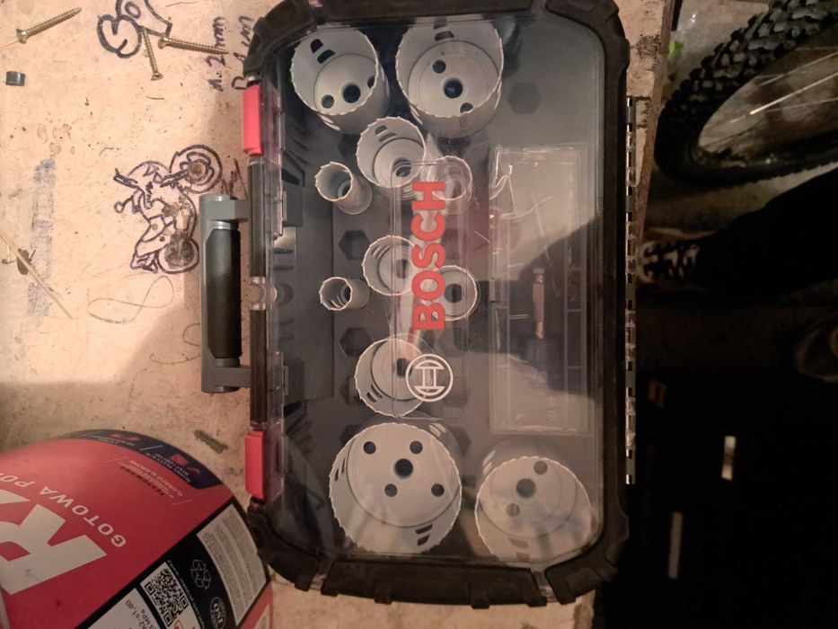 Nowy Bosch Zestaw Otwornic 14szt