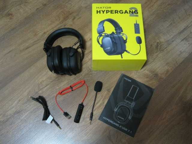 Гарнитура проводная игровая Hator Hypergang 2