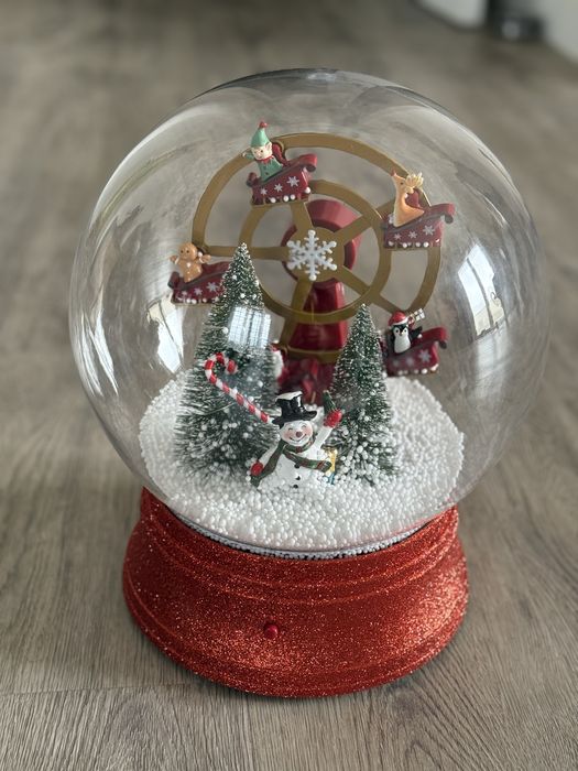 Bola de neve grande musical Natal