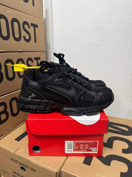 !BIG SALE! Nike X Stussy Air Zoom Spiridon black 41 42 43 44 45