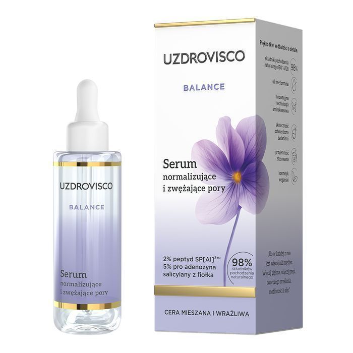 UZDROVISCO Balance serum normalizujące i zwężające pory 30ml