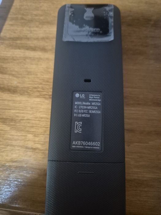 Новий оригінальний пульт  LG  Magic Remote MR25GA