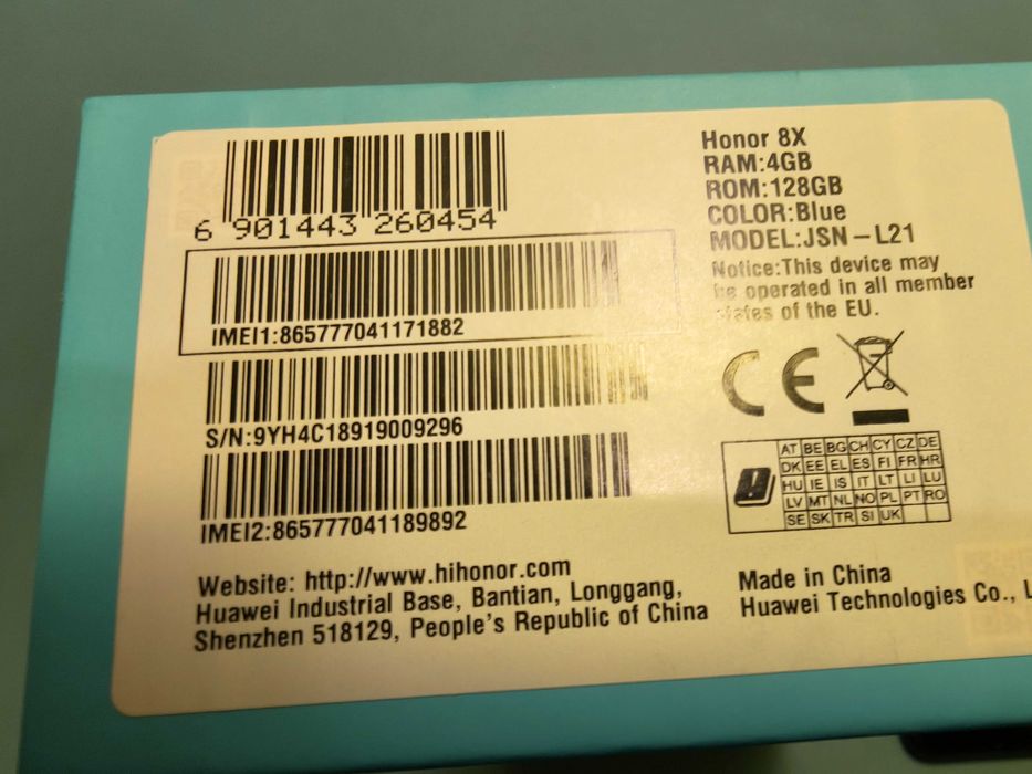Honor 8X 4GB/128GB