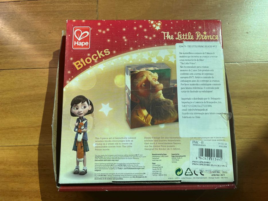 Blocos The Little Prince da Hape