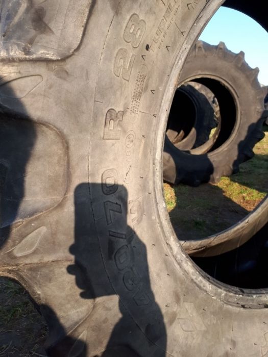 Opony 420/70 R - 28 KLEBER RADIAL FITKER poszerzone 14.9 R - x / 28