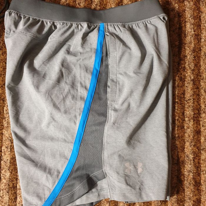 Нові! Under armour dry-fit шорти чоловічі сірі S/M 44/46