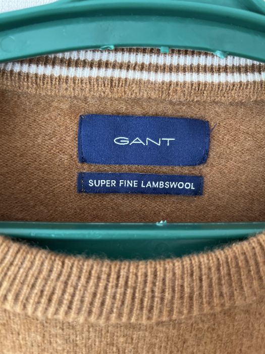 Чоловічий светр GANT 100% шерсть