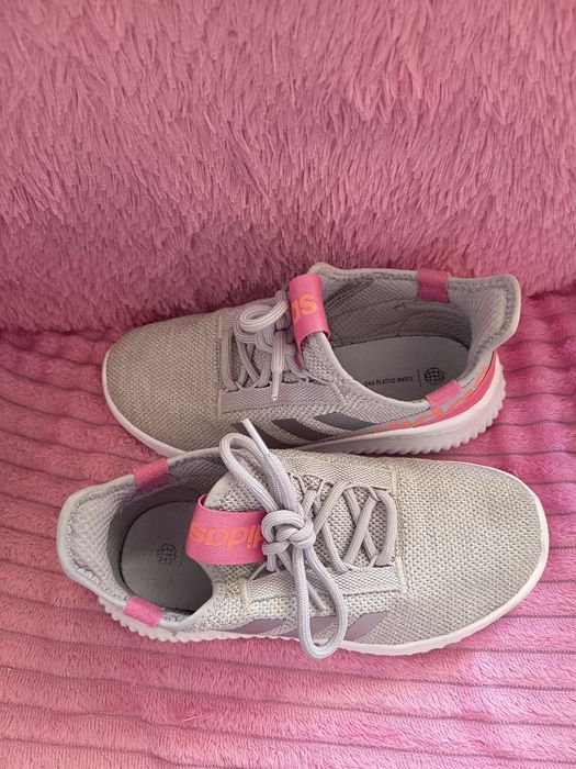 Ténis Adidas - Cinza e rosa - Tamanho 37,5