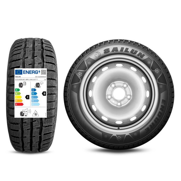 Nowe koła zimowe 16" NISSAN PRIMASTAR NV300 215/65R16c Sailun SREBRNY