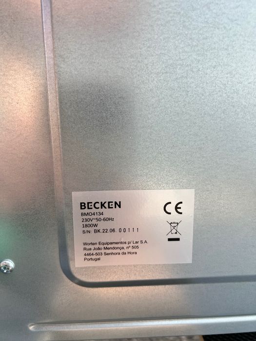 Forno elétrico Becken