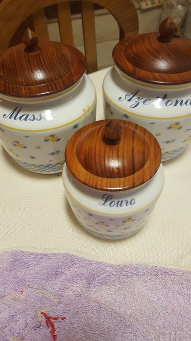 potes  para decoração